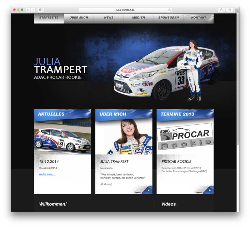 Julia Trampert - ADAC ProCar Rookie